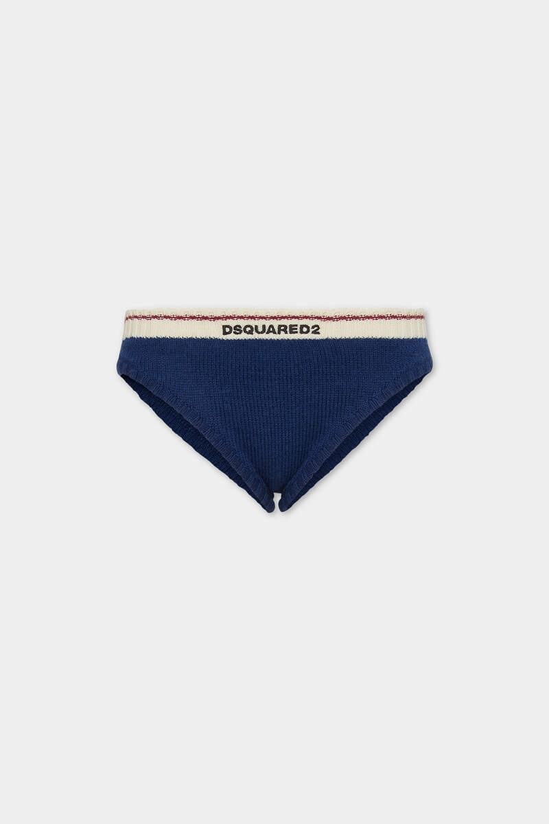 WOOL KNIT HOT PANT - 1