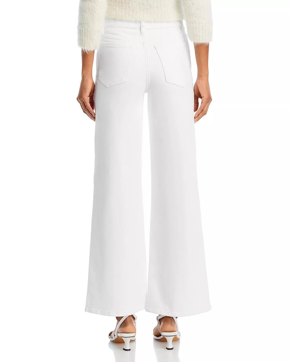 FRAME Le Slim Palazzo High Rise Wide Leg Jeans - 3
