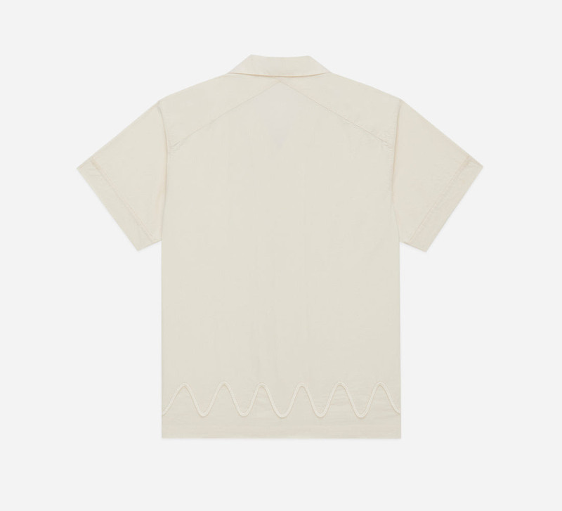 3sixteen Vacation Shirt - Ecru Squiggle outlook