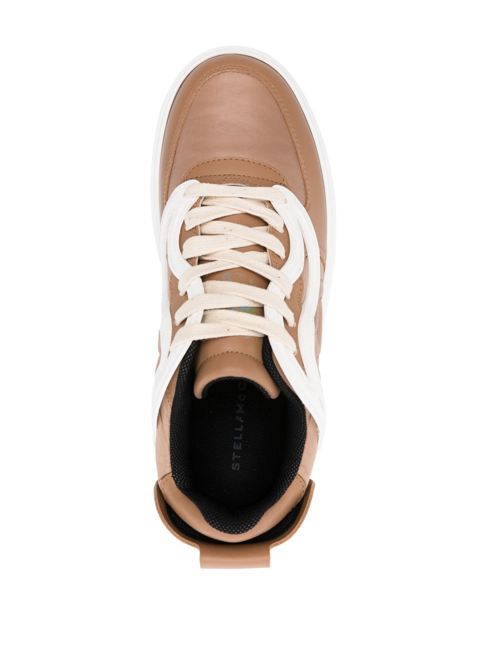 Stella McCartney S-Wave 1 faux-leather sneakers | REVERSIBLE