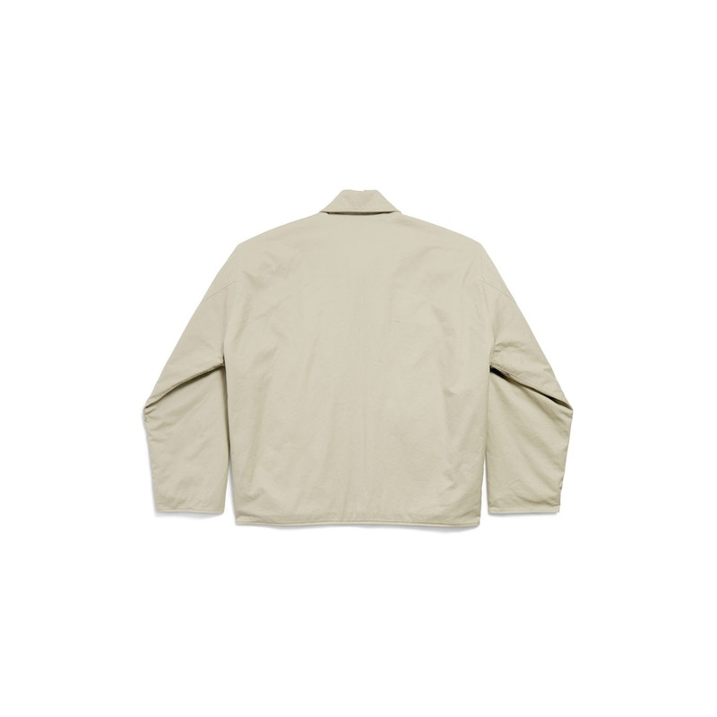 Men's Zip-up Jacket  in Military Beige 6