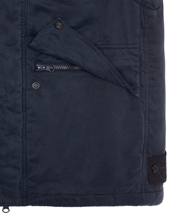 G04F2 STONE ISLAND GHOST PIECE_CUPRO RASO WITH PRIMALOFT®-TC BLUE - 5