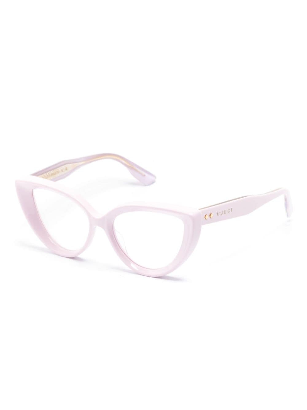 cat-eye frame glasses - 2