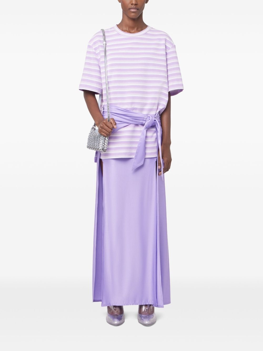 jersey maxi skirt - 2