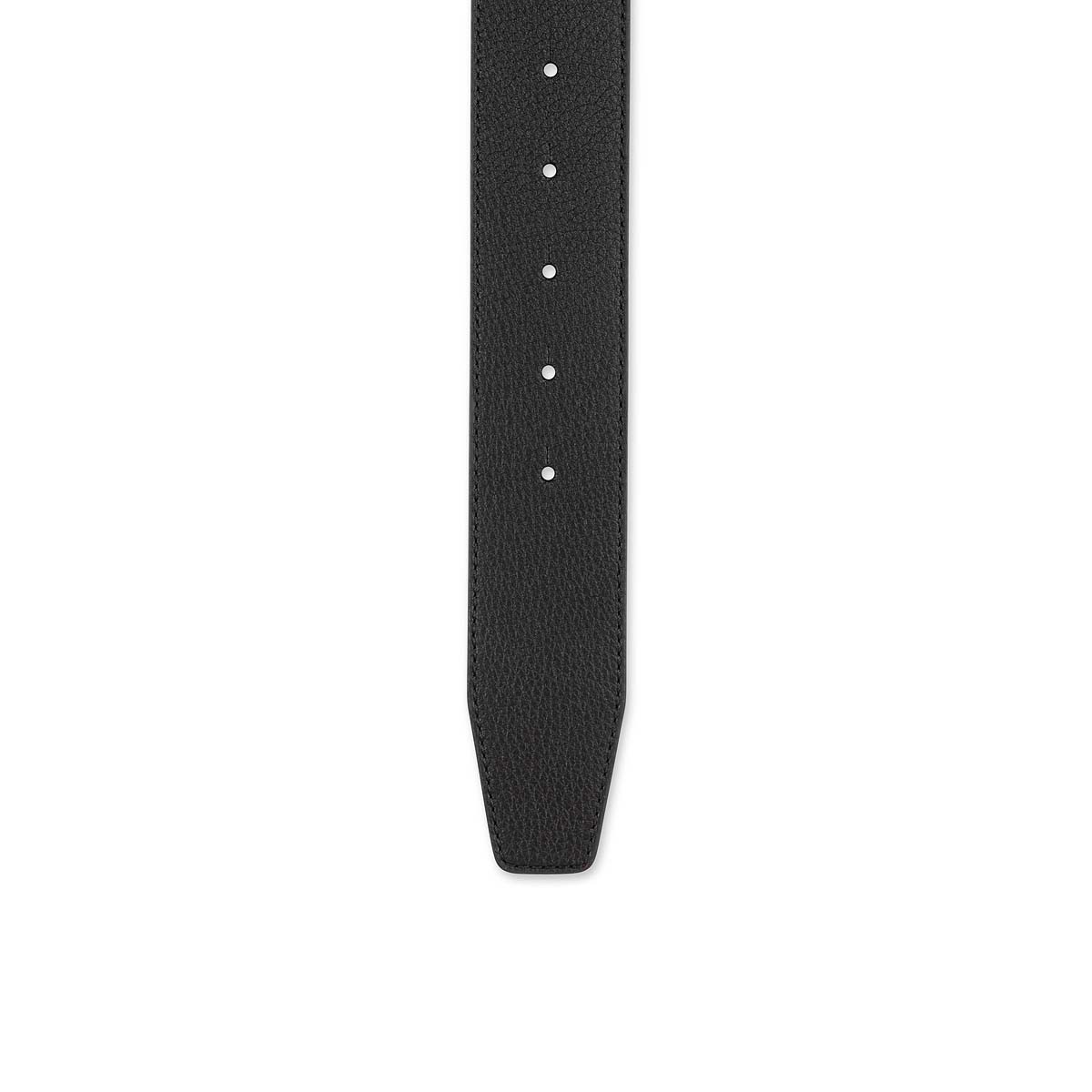 Happy Rui Cl Logo Belt BLACK/LOUBI/GUN METAL-LOUBI - 4
