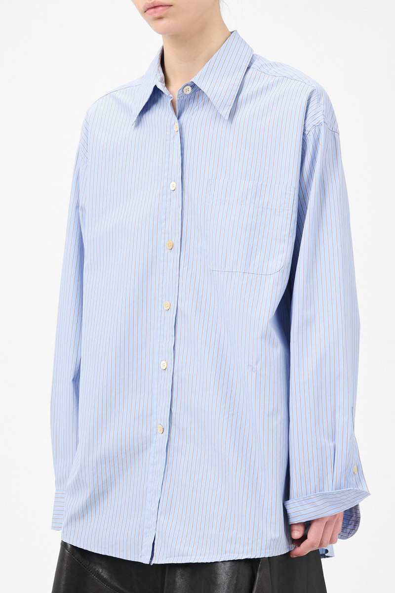 Precious Shirt Typewriter Stripe Poplin 4