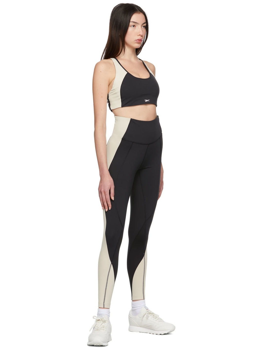 Black Colorblock Lux Leggings - 4