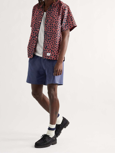 WTAPS Cribs Cotton-Jersey Drawstring Shorts outlook