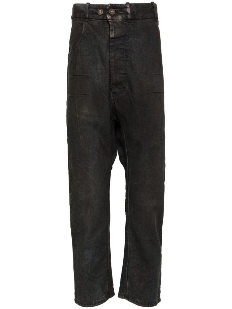 cotton loose-fit trousers 1