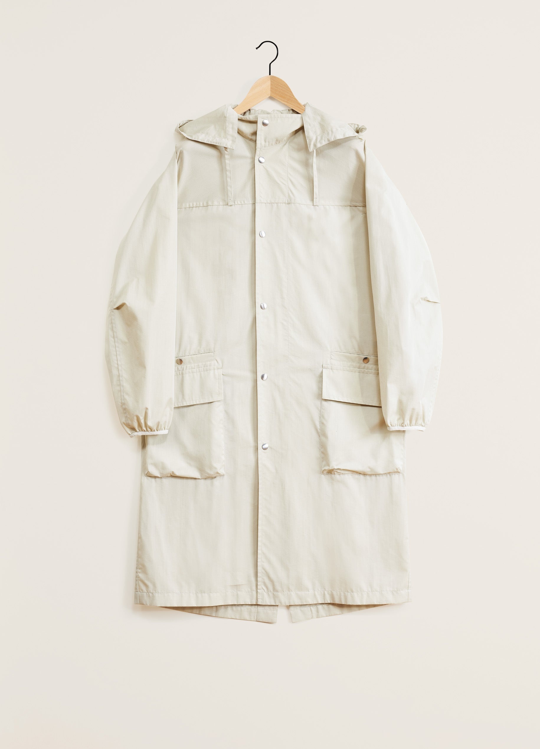 LONG WATER REPELLENT PARKA - 1