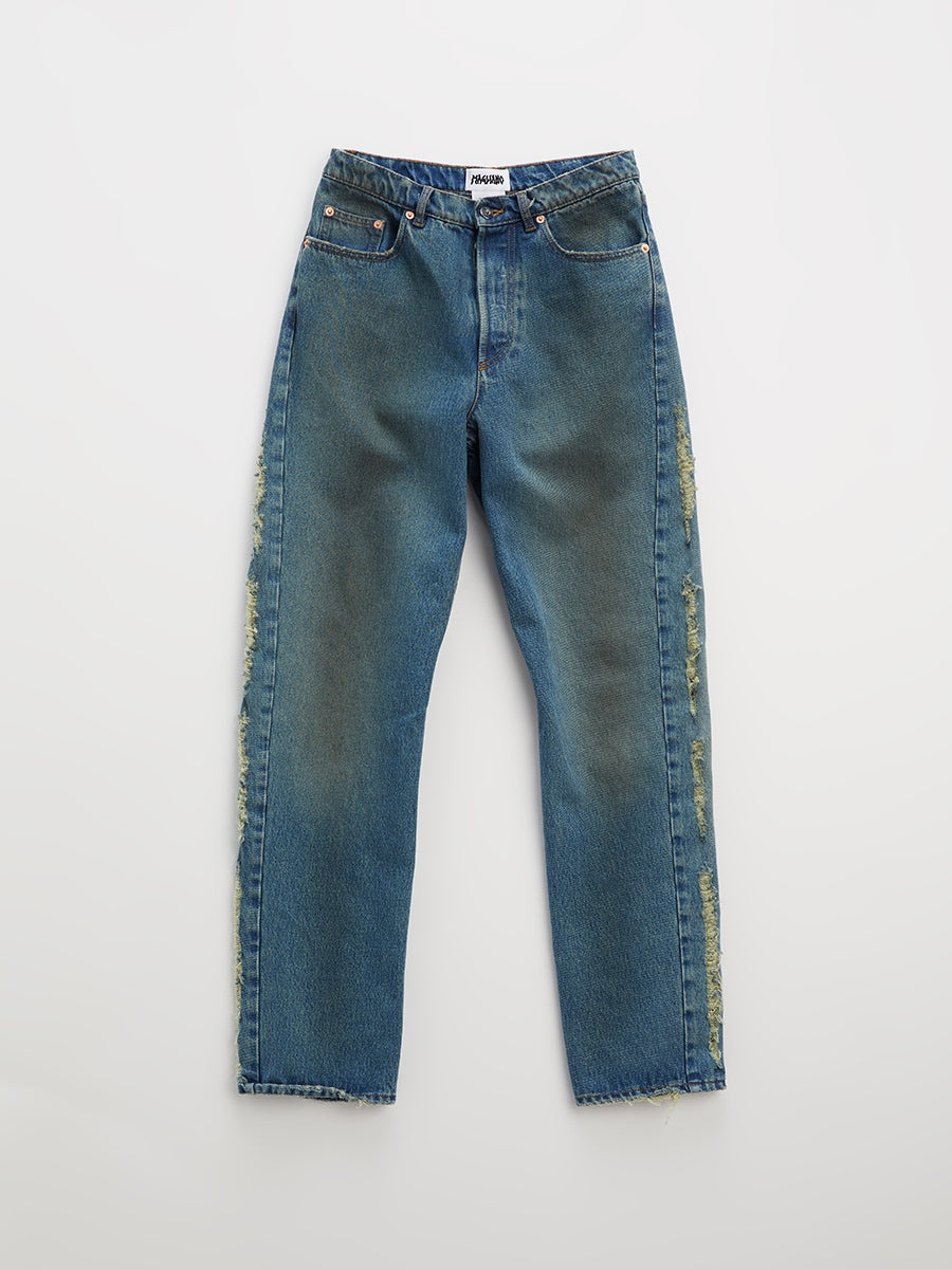 Magliano - Unregular Lametta Jeans Lametta Blue - 1