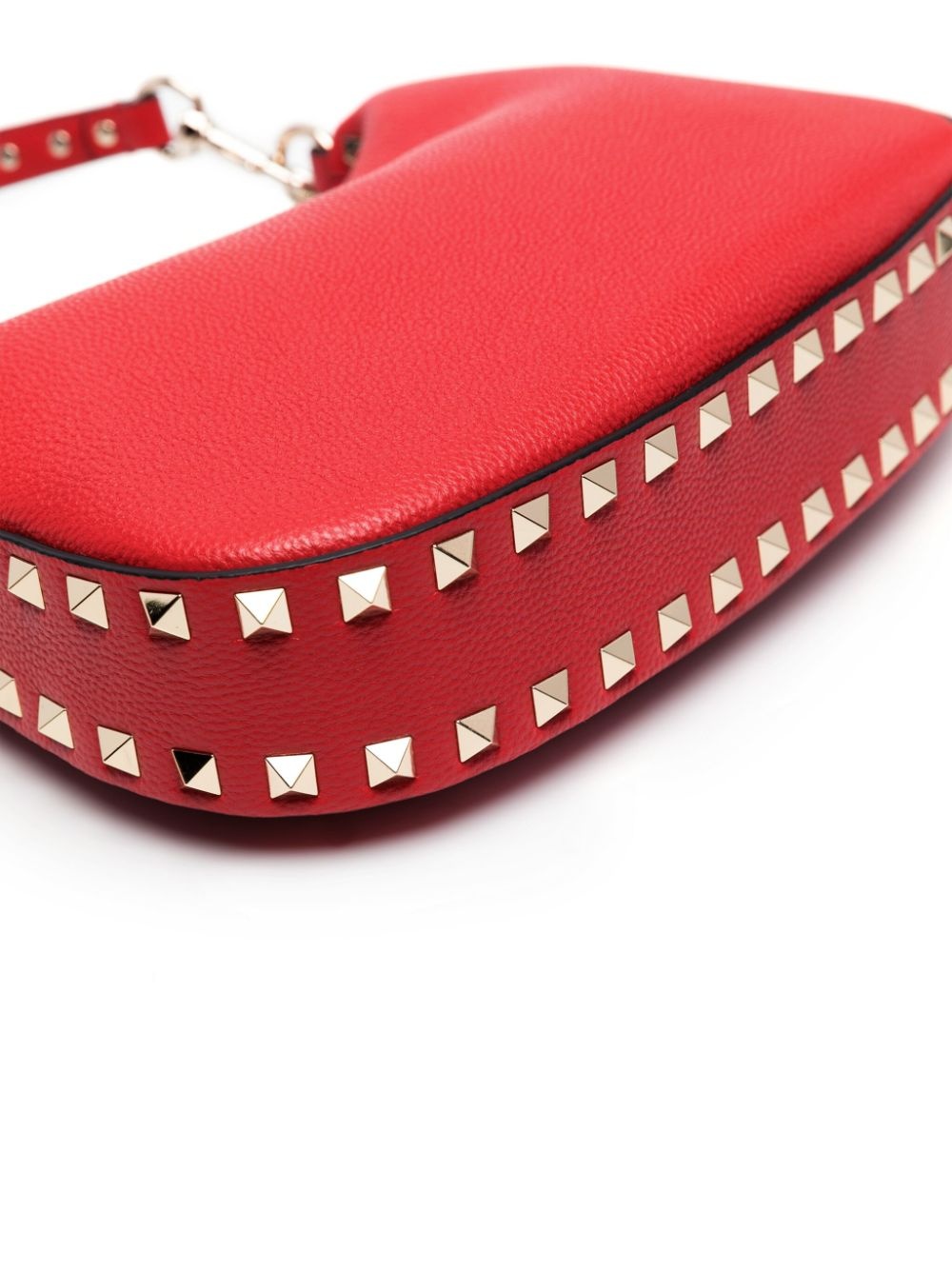 small Rockstud leather shoulder bag - 4