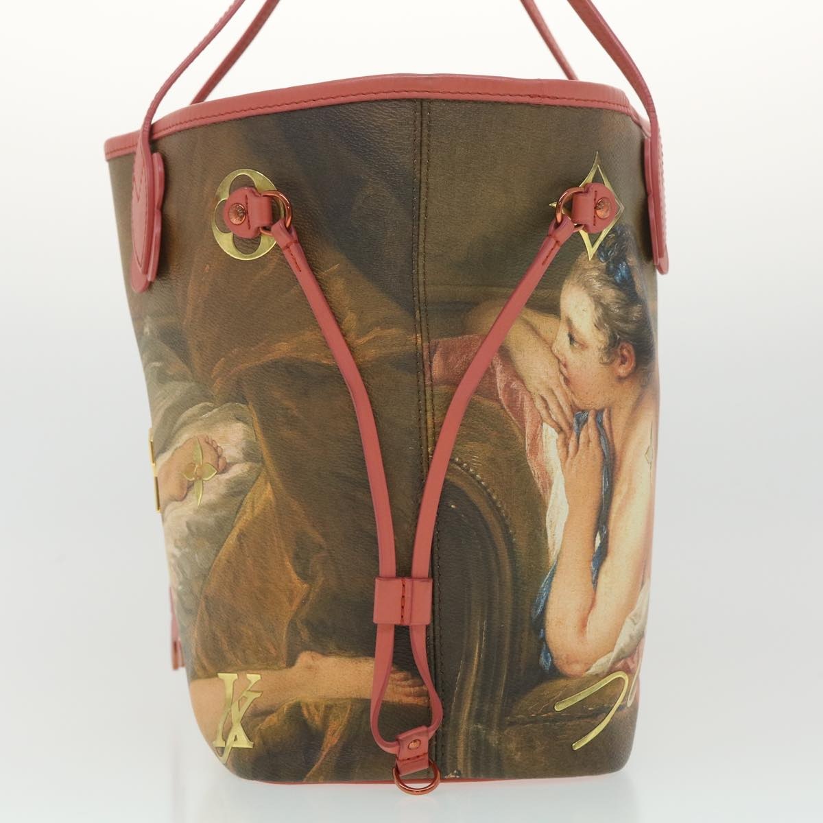 LOUIS VUITTON Masters Collection Neverfull MM Tote Boucher Pink M43357 - 3