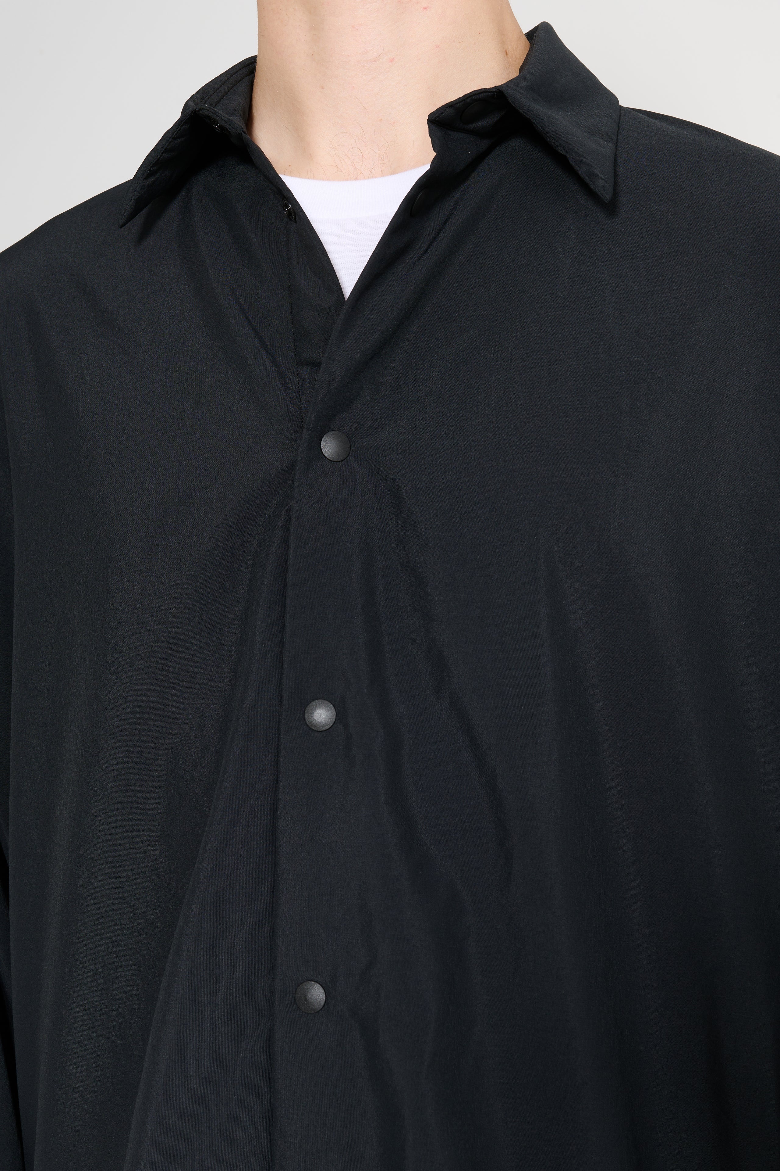 HOMME PLISSÉ ISSEY MIYAKE VERSO SHIRT BLACK - 5