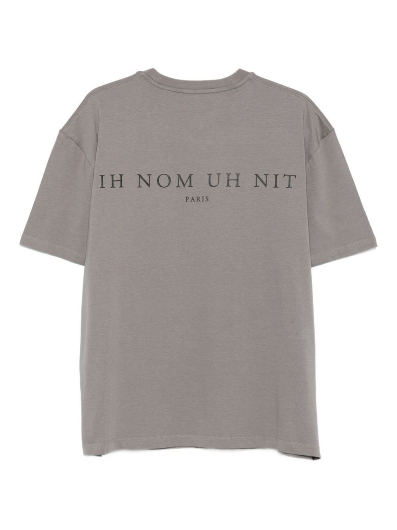 ih nom uh nit graphic-print T-shirt outlook