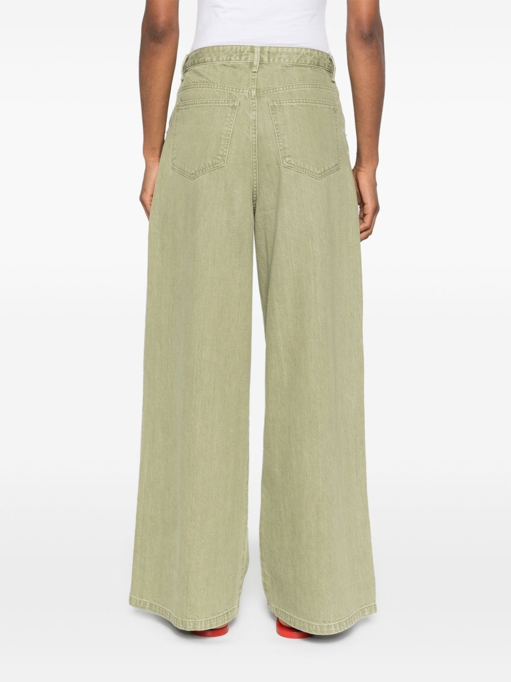 Moena high-rise wide leg jeans - 4