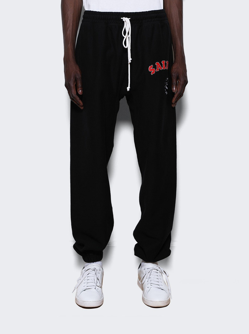 Graphic Sweatpants Black 3