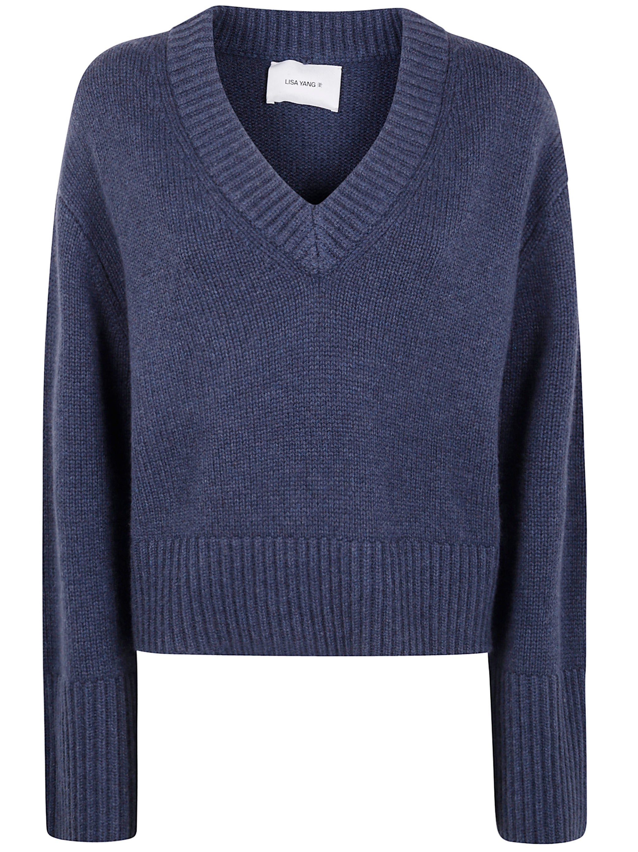 Lisa Yang Women "Aletta" Vneck Sweater - 1