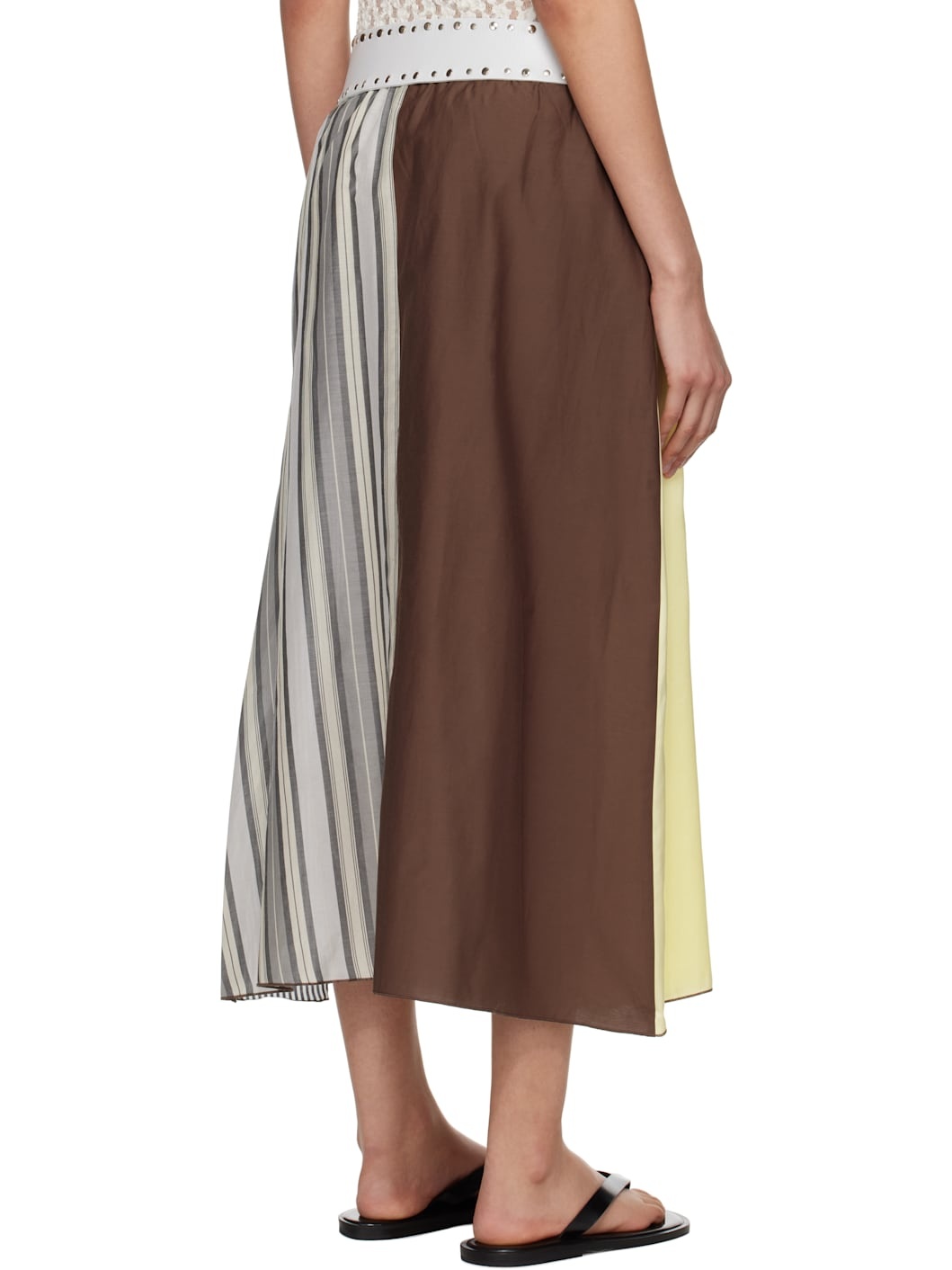 SSENSE Exclusive Multicolor Vesa Midi Skirt - 3