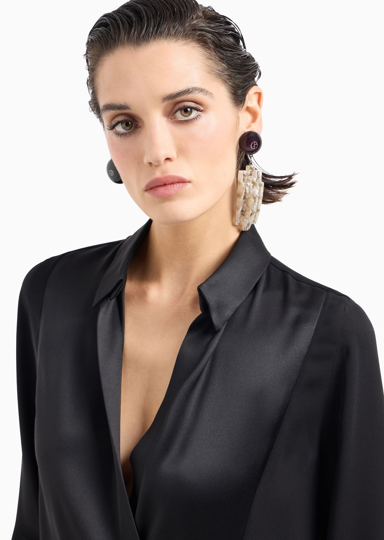 Triple silk georgette shirt - 9