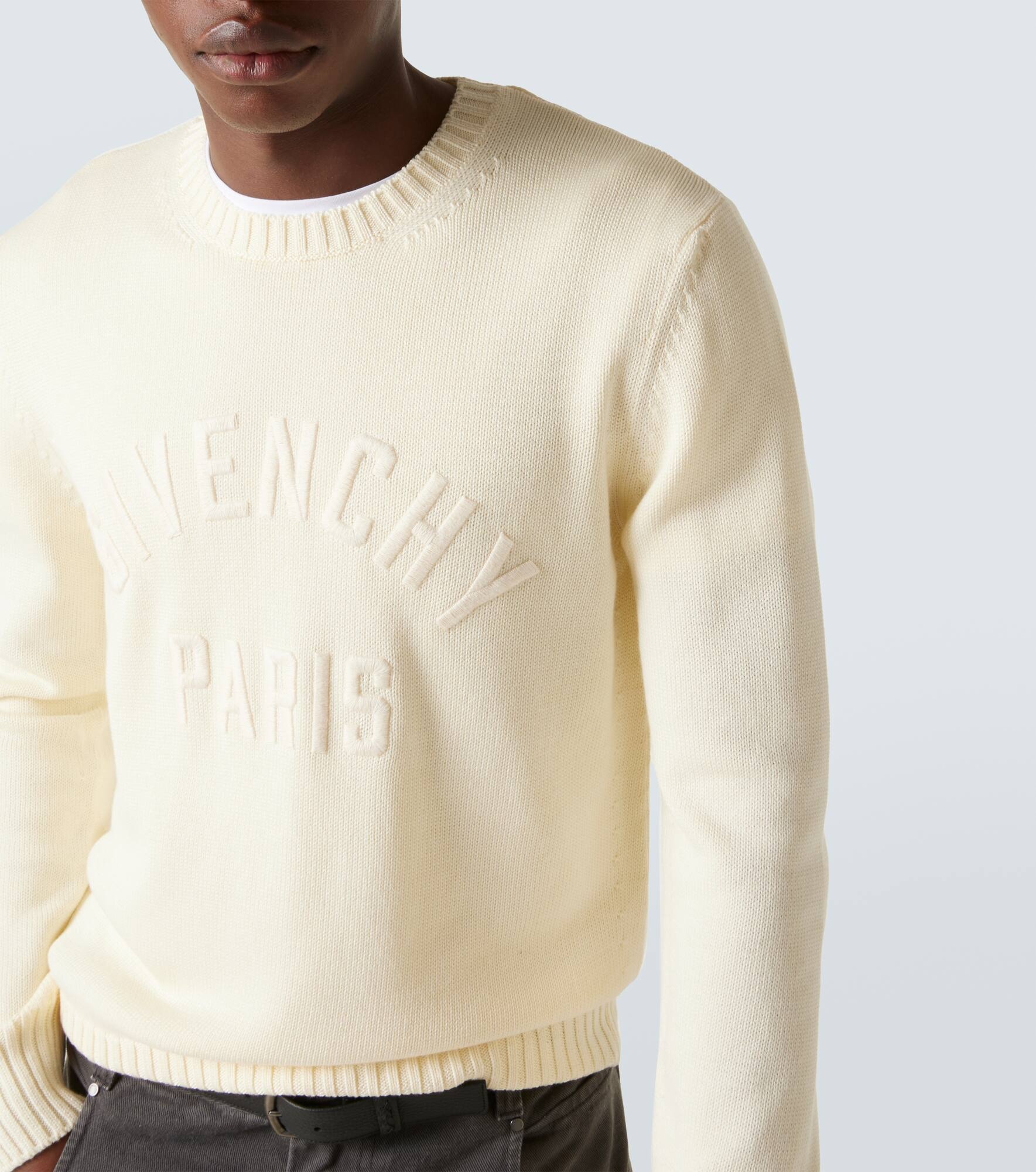 Logo cotton sweater - 5