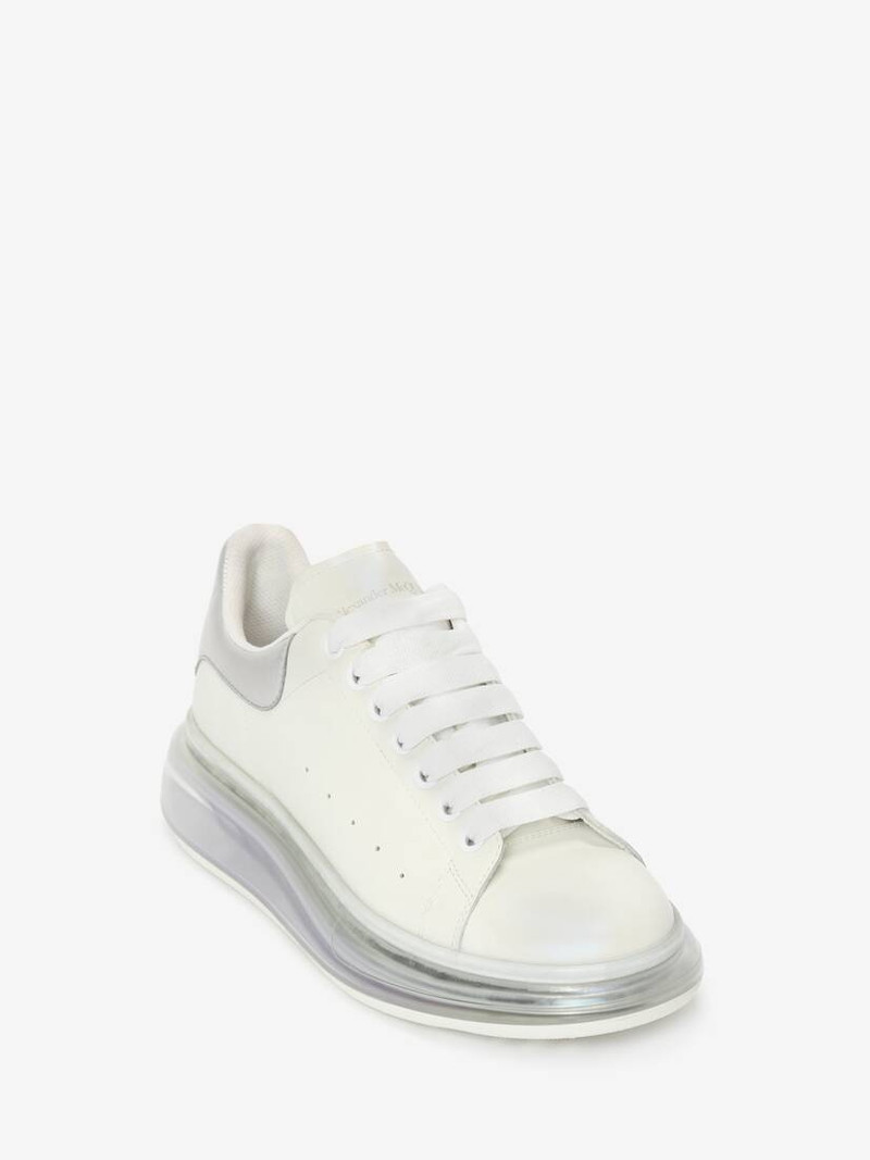 Alexander McQueen Men's Oversized Sneaker in White outlook