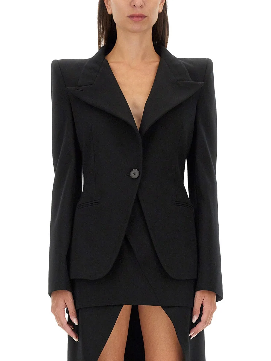 Alexander Mcqueen Women Wool Jacket - 1