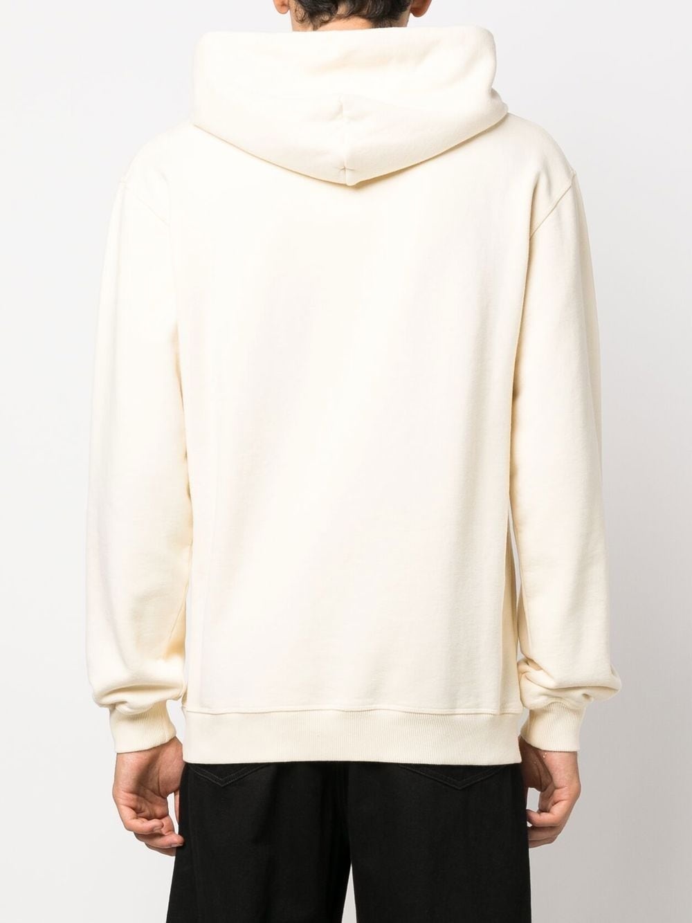 logo-embroidered hoodie - 4