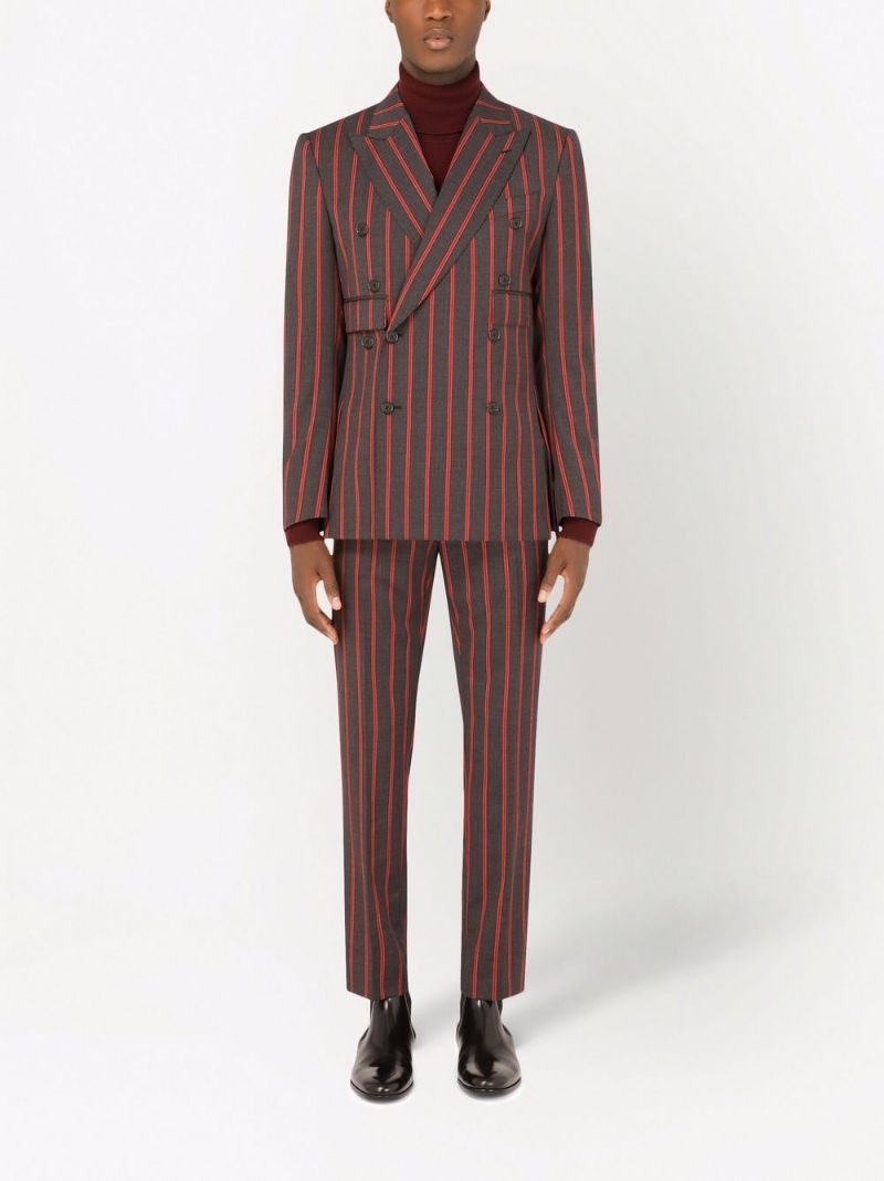Double-breasted Pinstripe Wool suit - 2