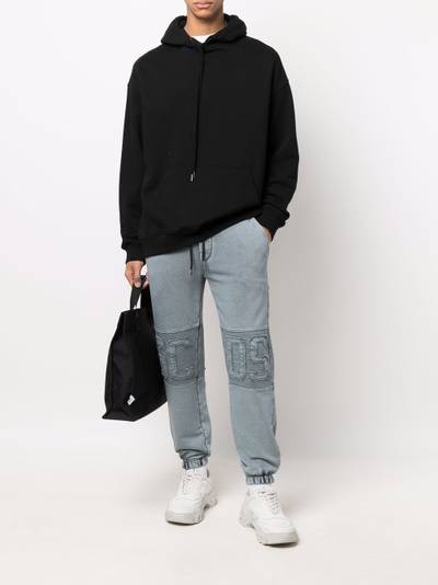 GCDS embroidered-logo detail track pants outlook