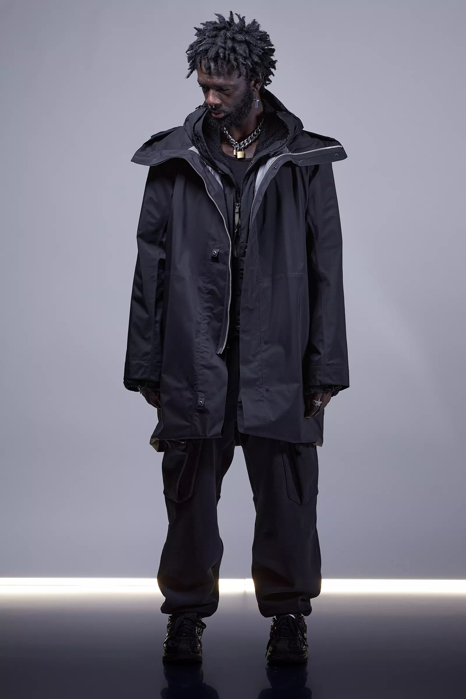 J122-GT 3L Gore-Tex Pro Coat Black - 41