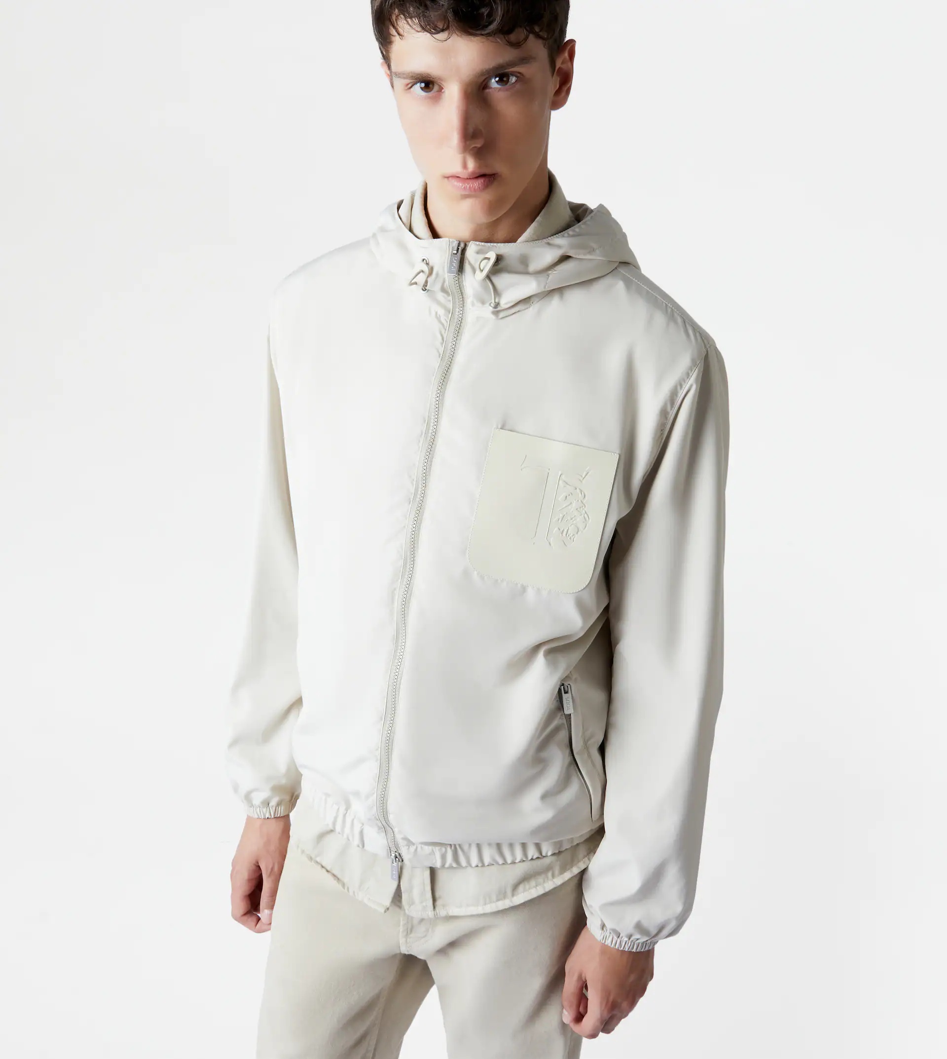 TOD'S WINDBREAKER - BEIGE - 7
