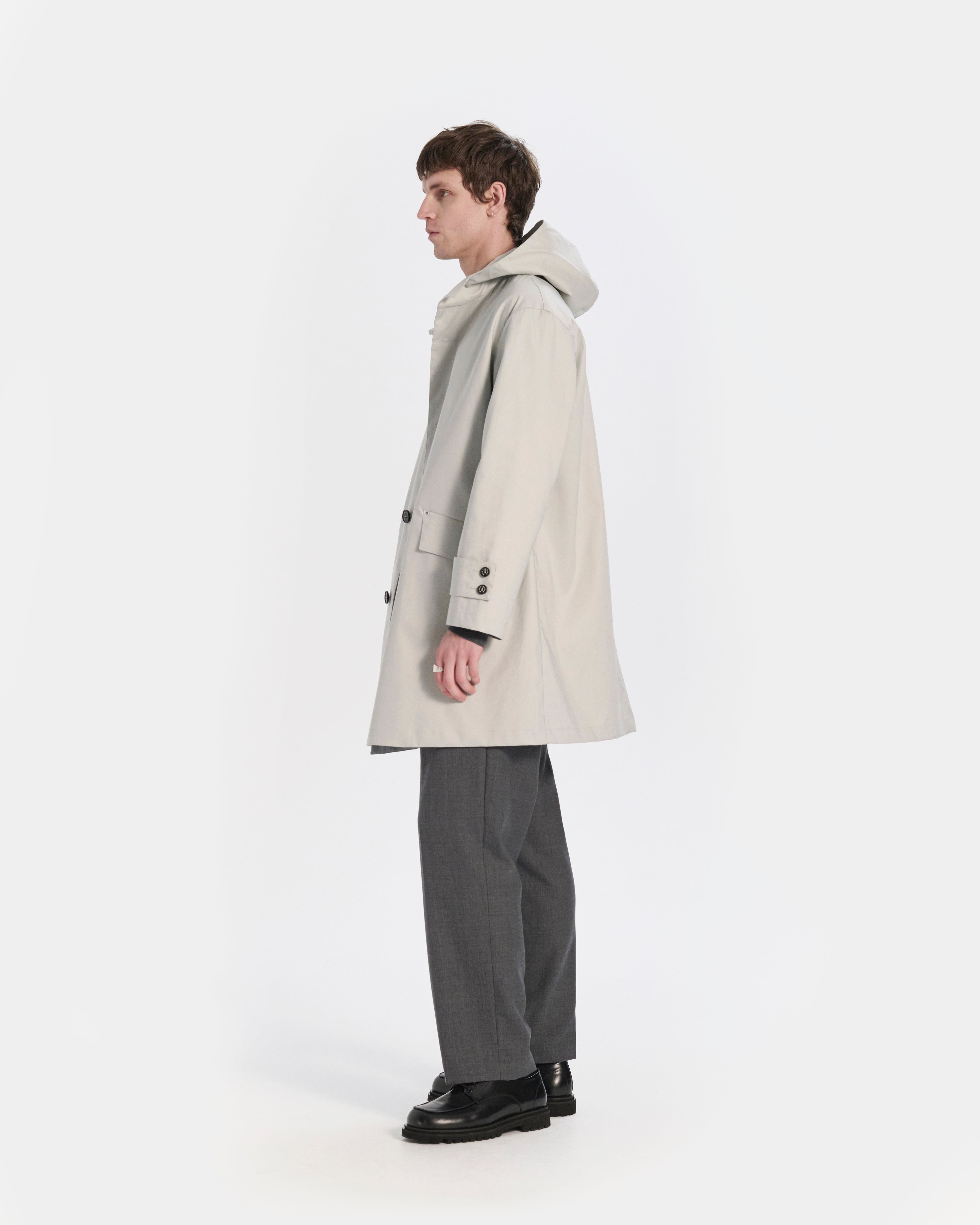 Humbie Raintec Mid Length Hooded Coat - 3
