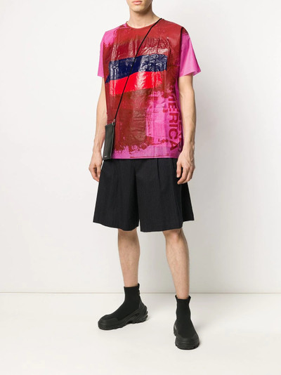 Raf Simons graphic print T-shirt outlook