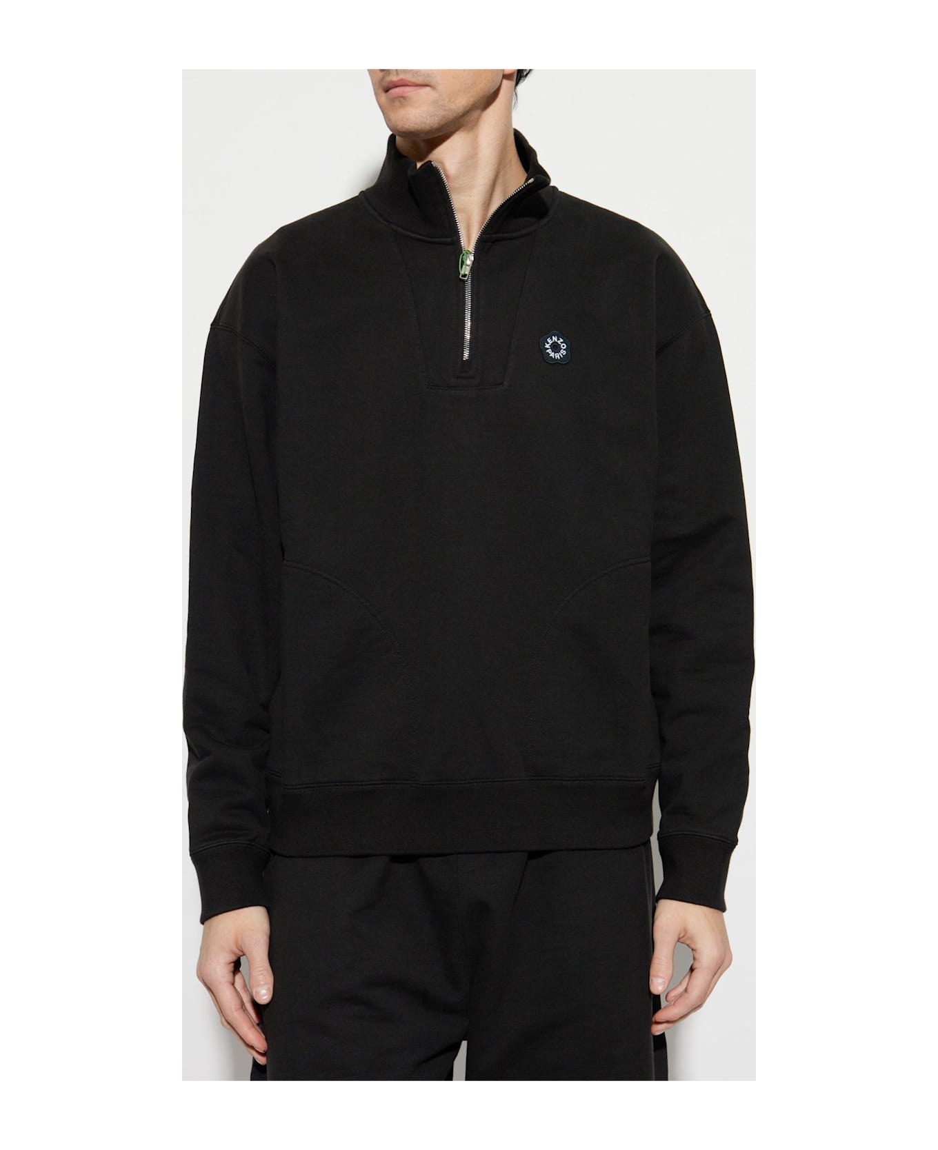 Kenzo Sweatshirt With Logo Patch - 3