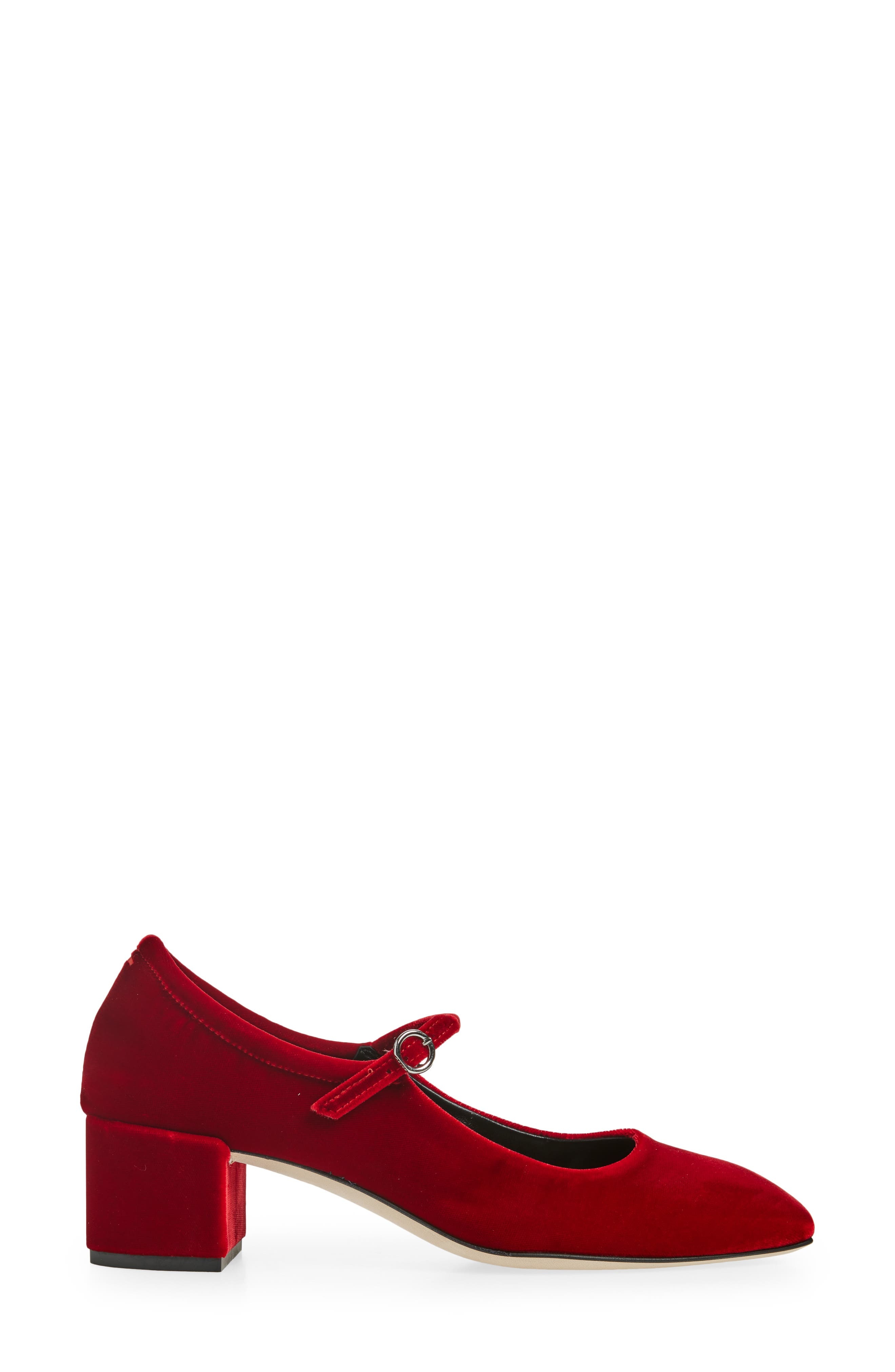 aeyde Aline Mary Jane Pump in Red at Nordstrom - 3