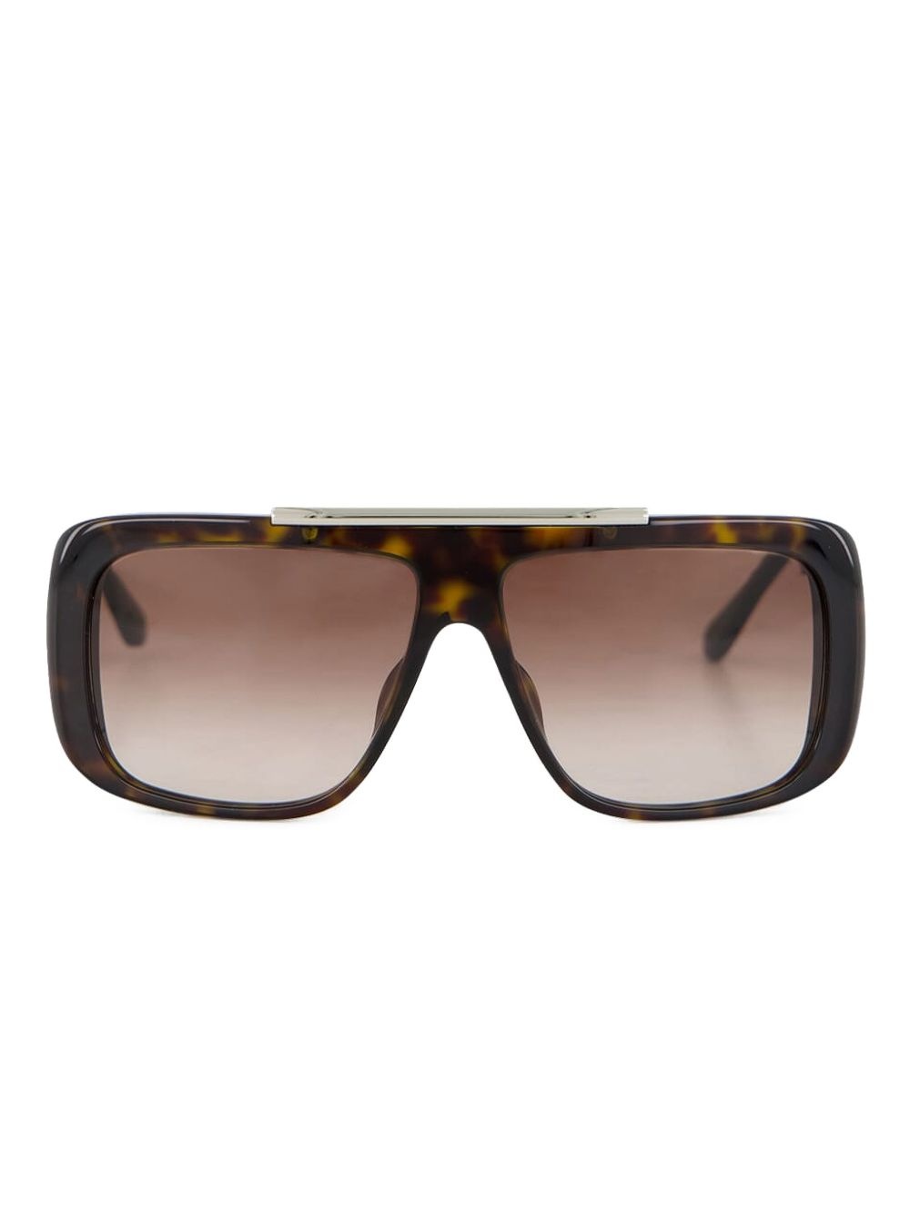 oversize-frame sunglasses - 1