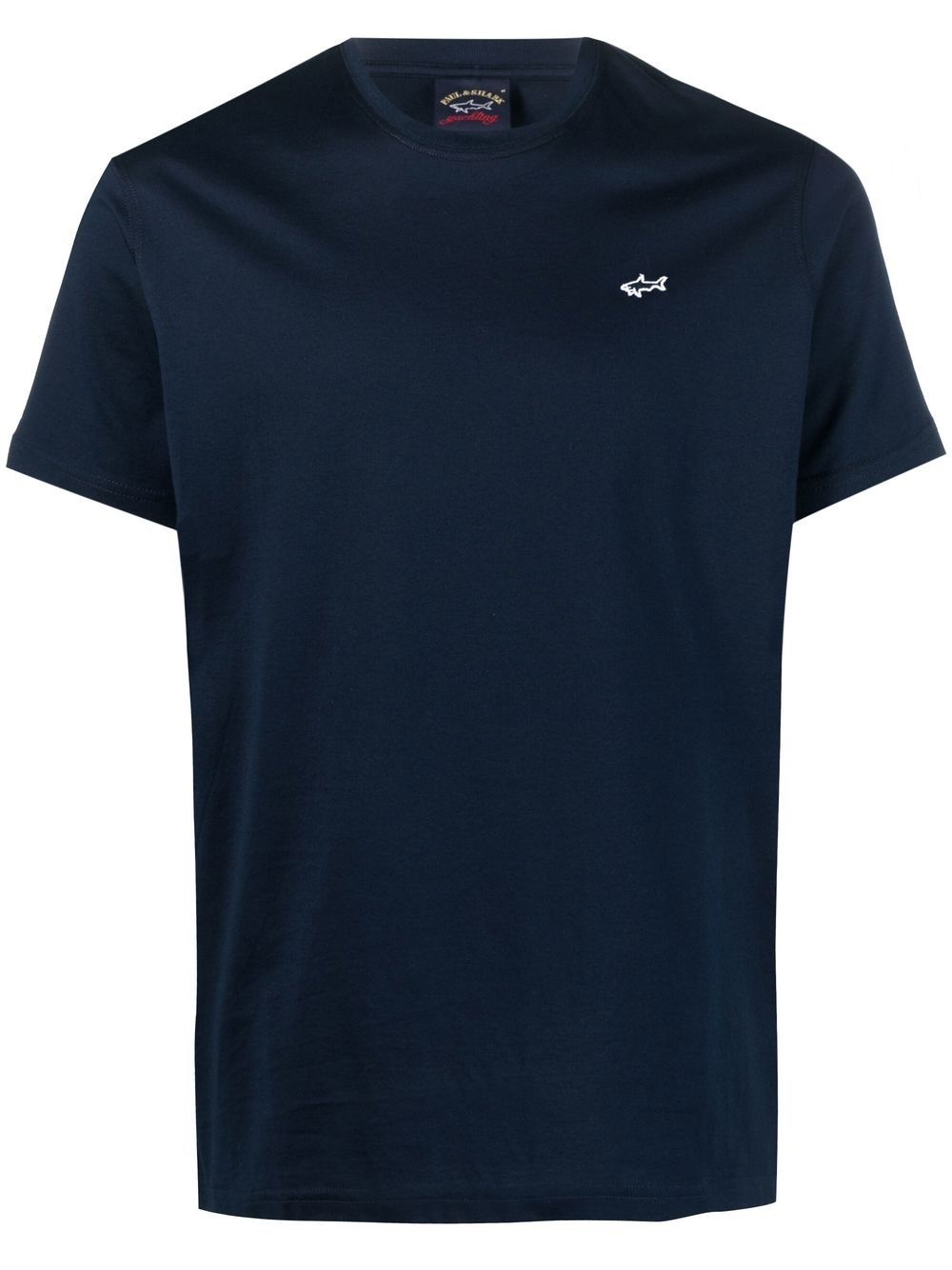 logo patch cotton T-shirt - 1