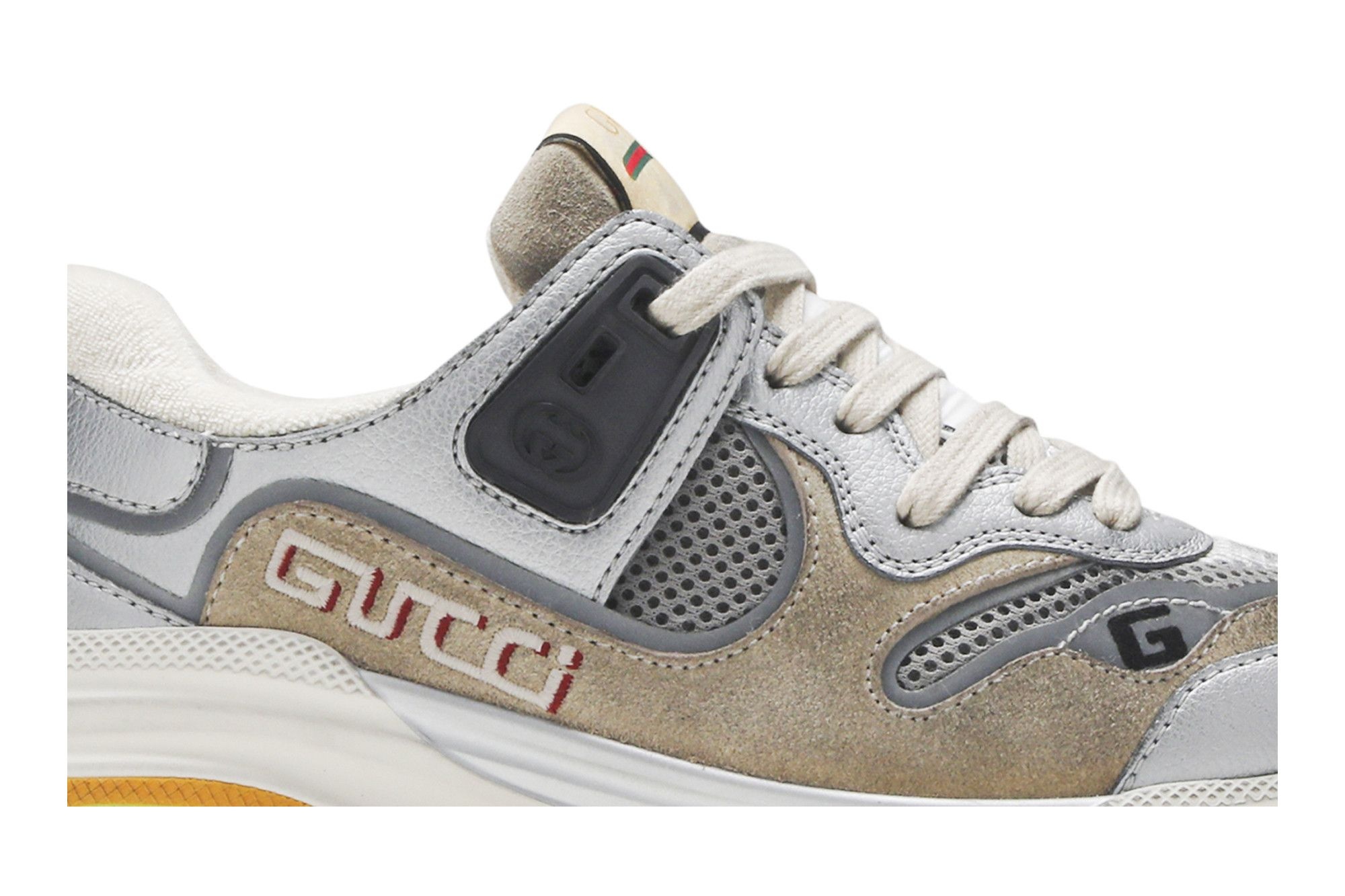 Gucci Wmns Ultrapace 'Silver Metallic' - 2