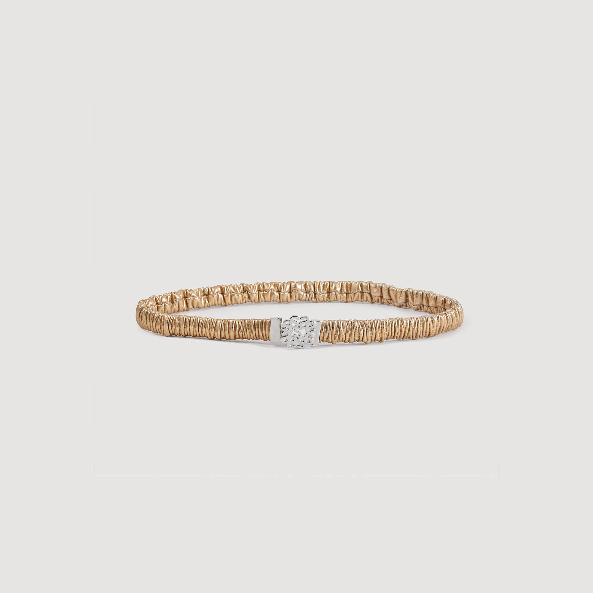 ELASTICATED LEATHER BELT - 2