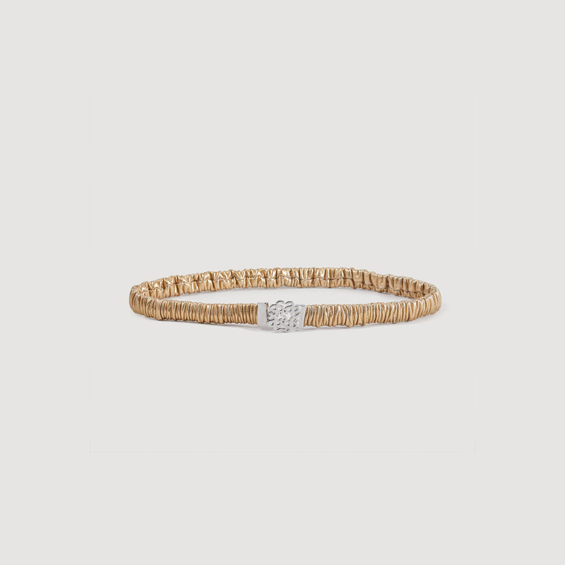 Sandro ELASTICATED LEATHER BELT outlook