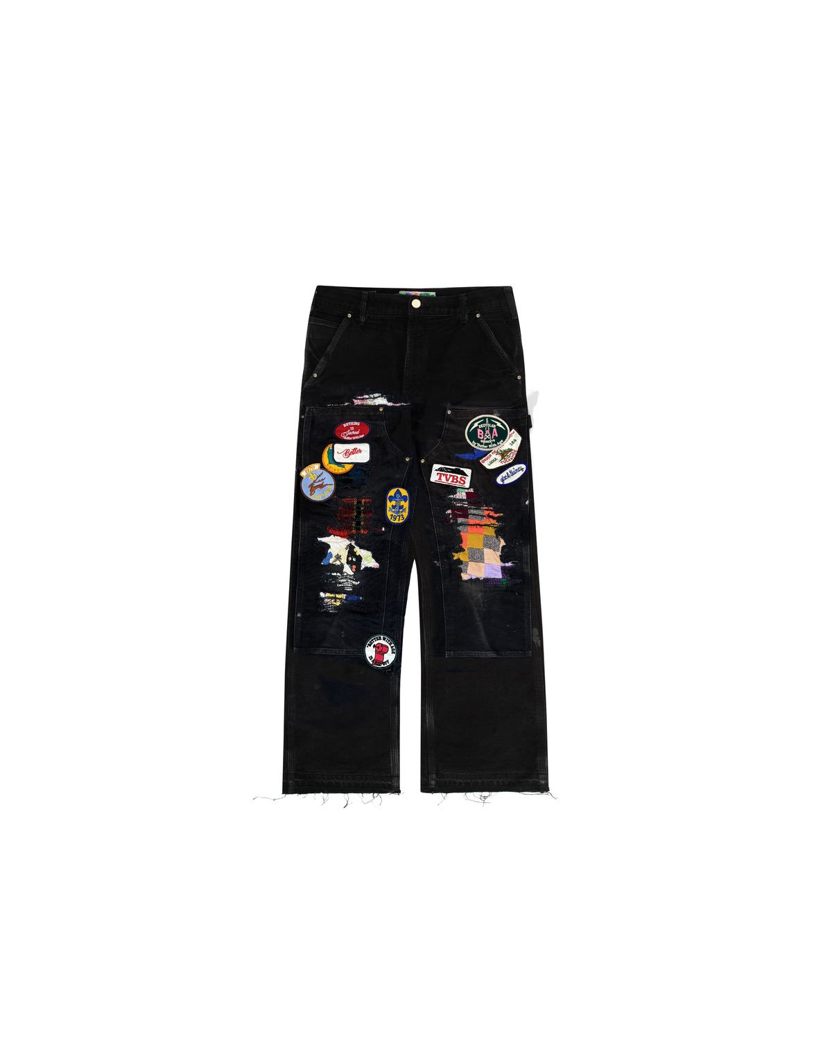 AMERICAN REPAIR SINGLE-KNEE TROUSER (MULTICOLOR) - 1