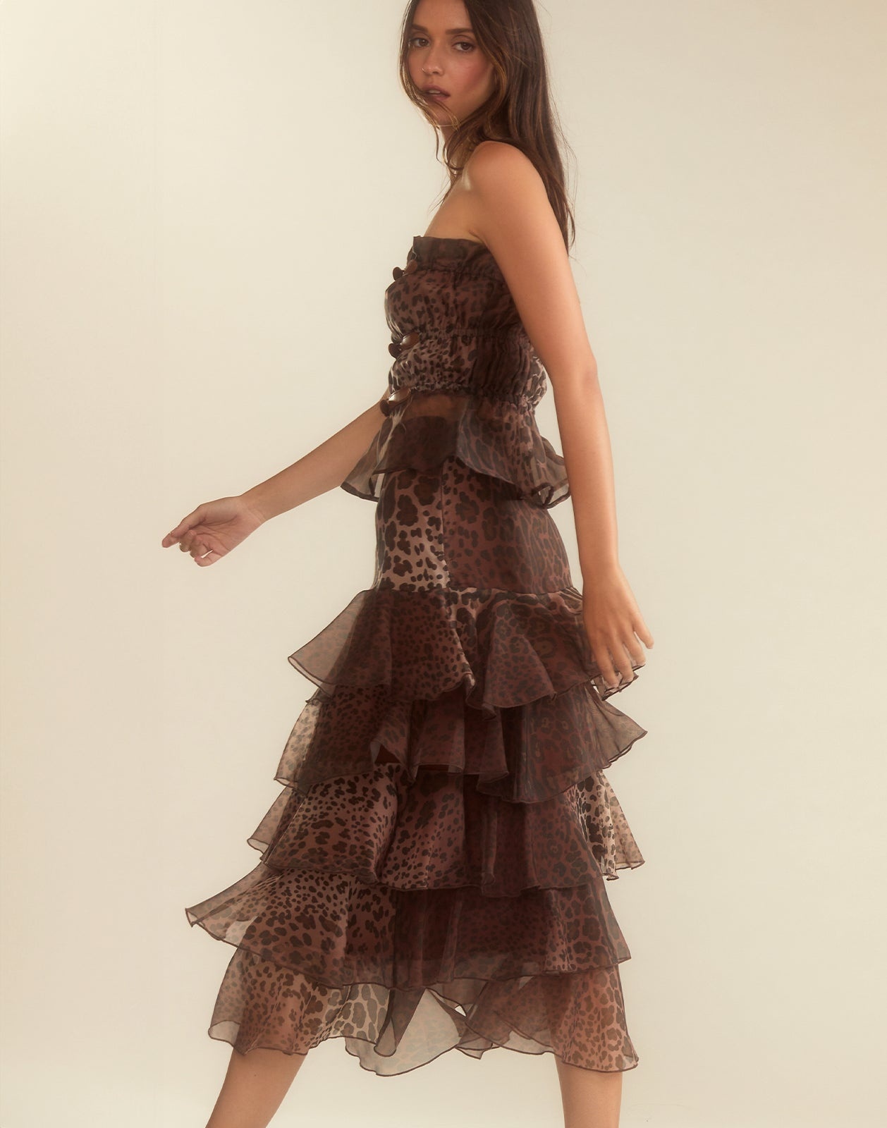 Prim Silk Organza Skirt - 3