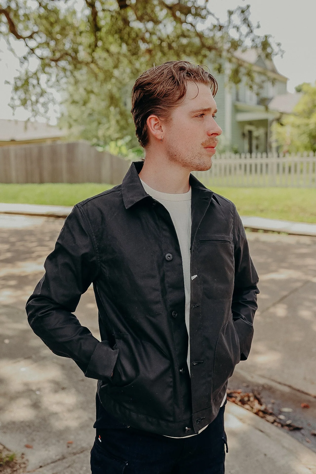 SUPPLY JACKET // BLACK RIDGELINE - 1