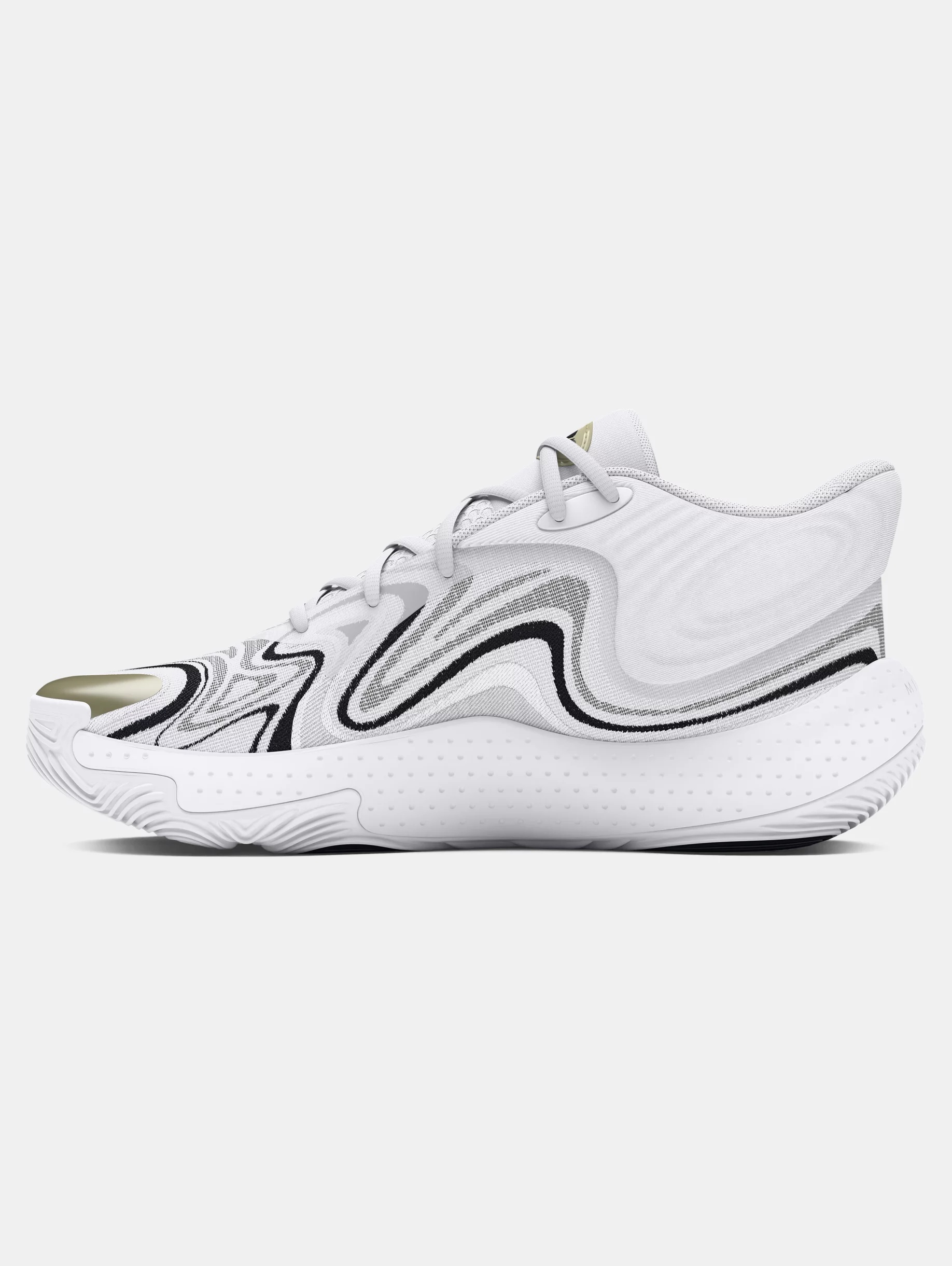 Unisex UA Spawn 6 Mid Basketball Shoes - 2