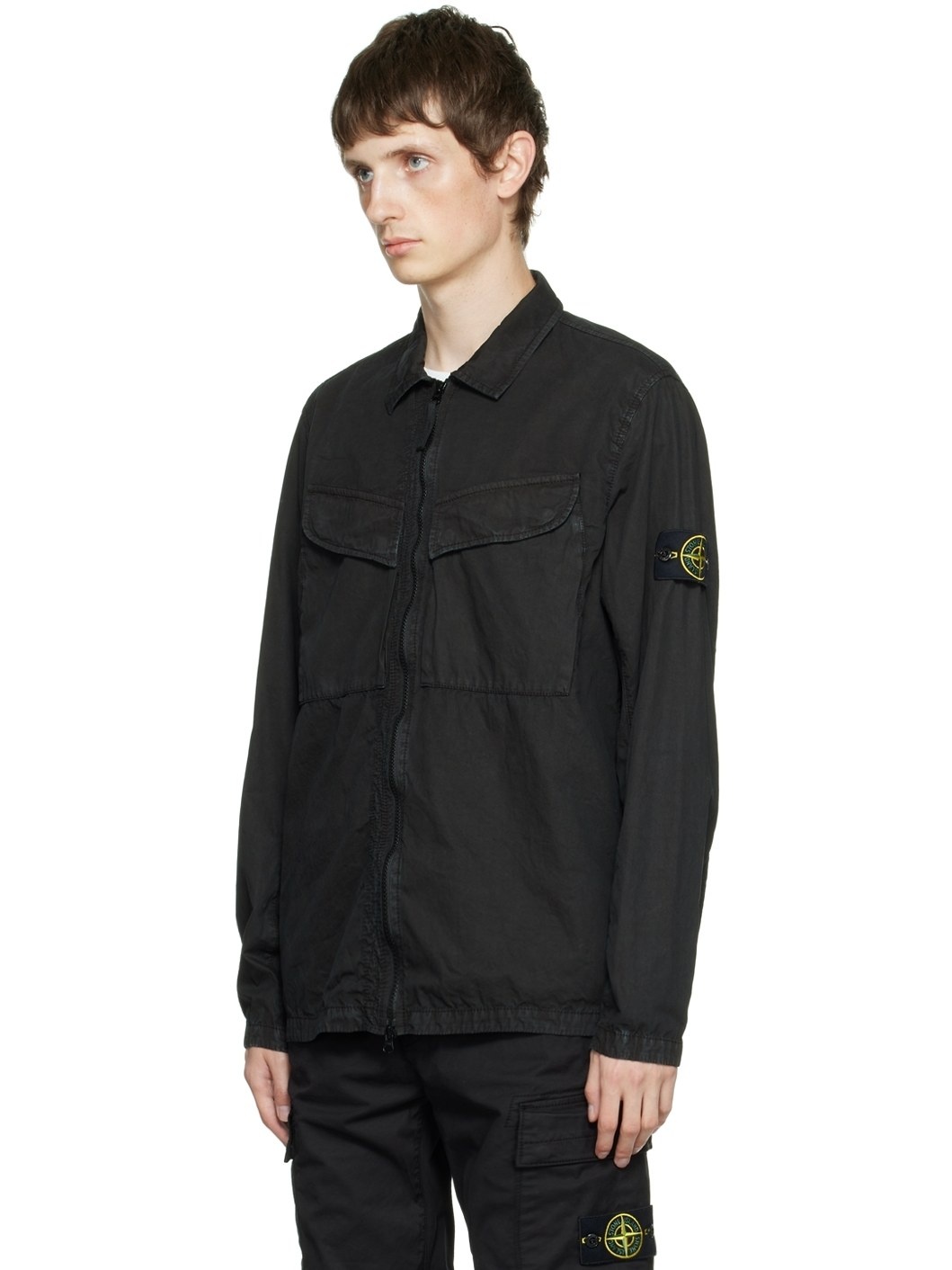 Stone Island Black Faded Jacket