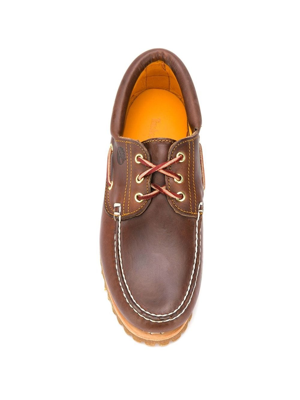 chunky sole boat shoes - 4