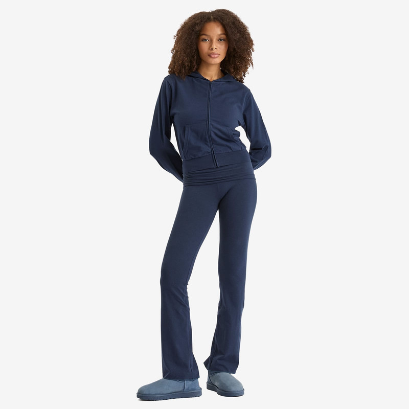 SKIMS SKIMS Cotton Jersey Zip Up Slim Hoodie outlook