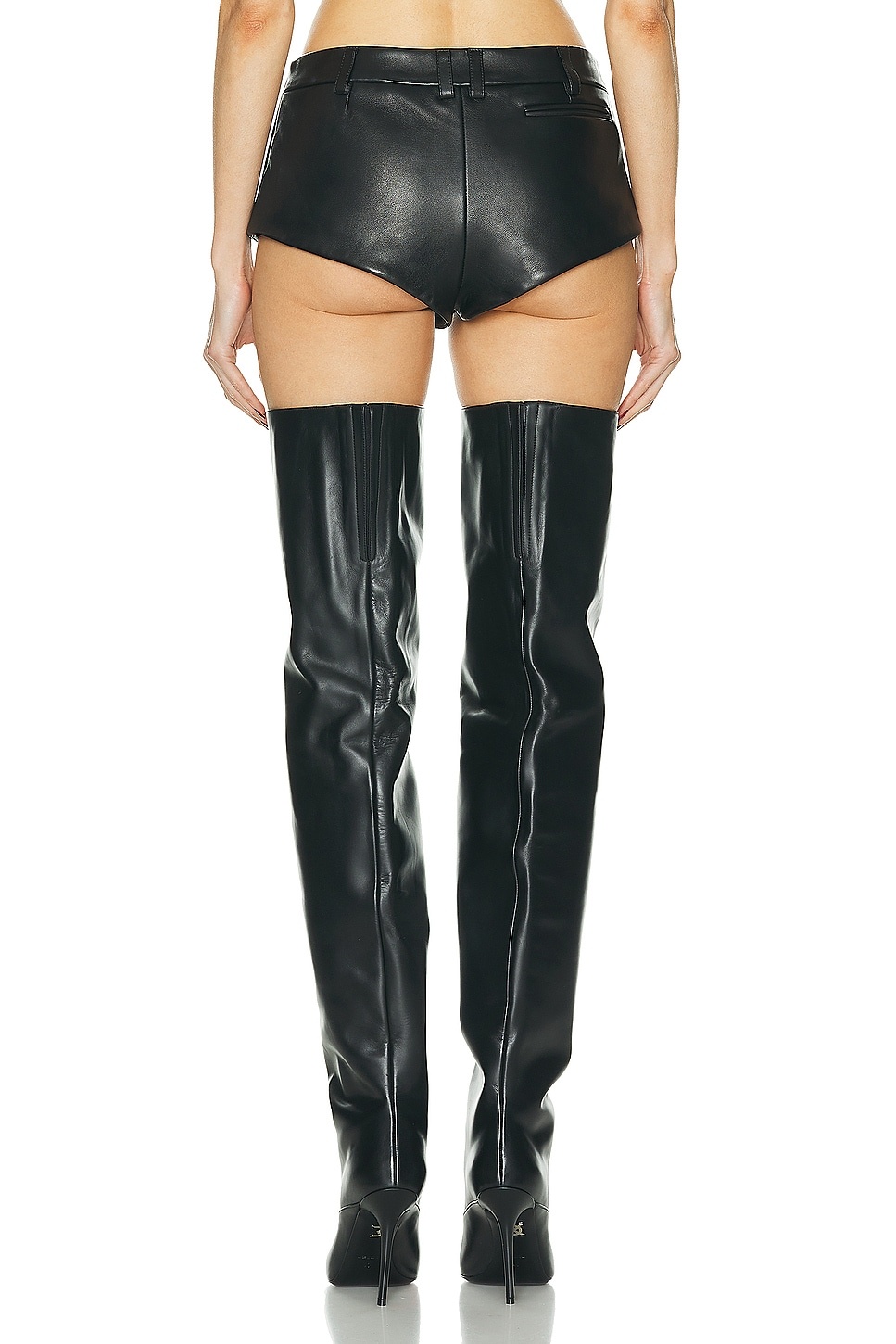 Leather Mini Short - 3