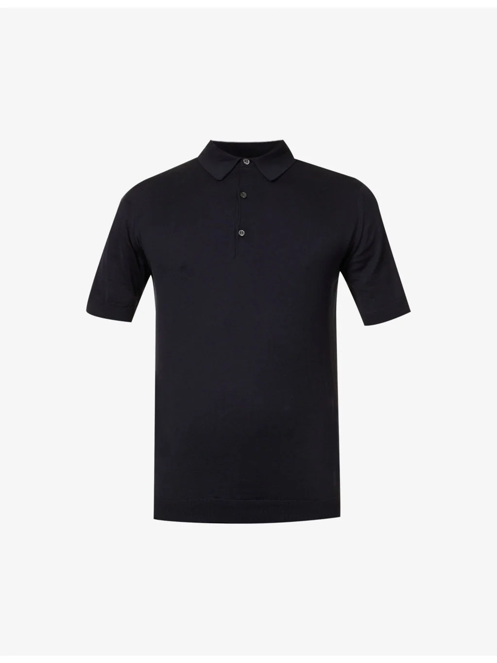 Sea Island cotton polo shirt - 1